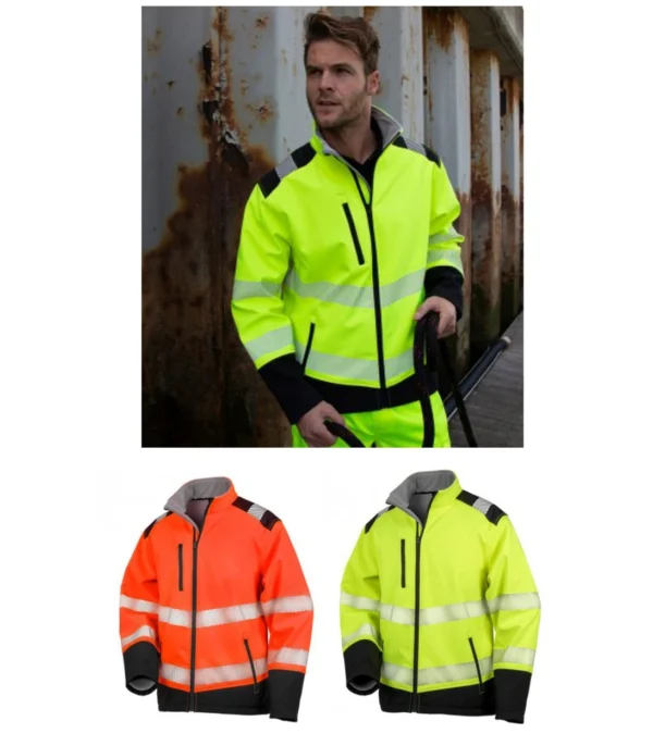 RS476 Result Safe-Guard Printable Ripstop Soft Shell Jacket